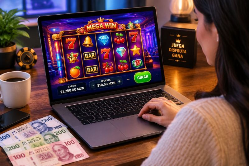 ¿Cómo jugar tragamonedas online? Guía real para México