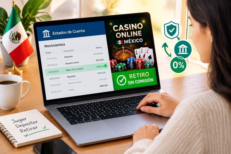 Comisión de retiro en casinos online México: lo que debes saber