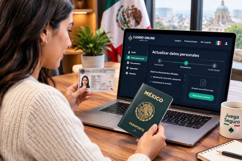 Cambiar datos personales en casinos online de México: guía práctica y sin rodeos