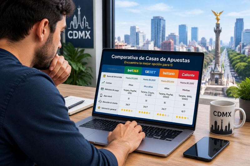 ¿Cómo hacer una comparativa de casas de apuestas en México y qué necesita realmente el usuario?